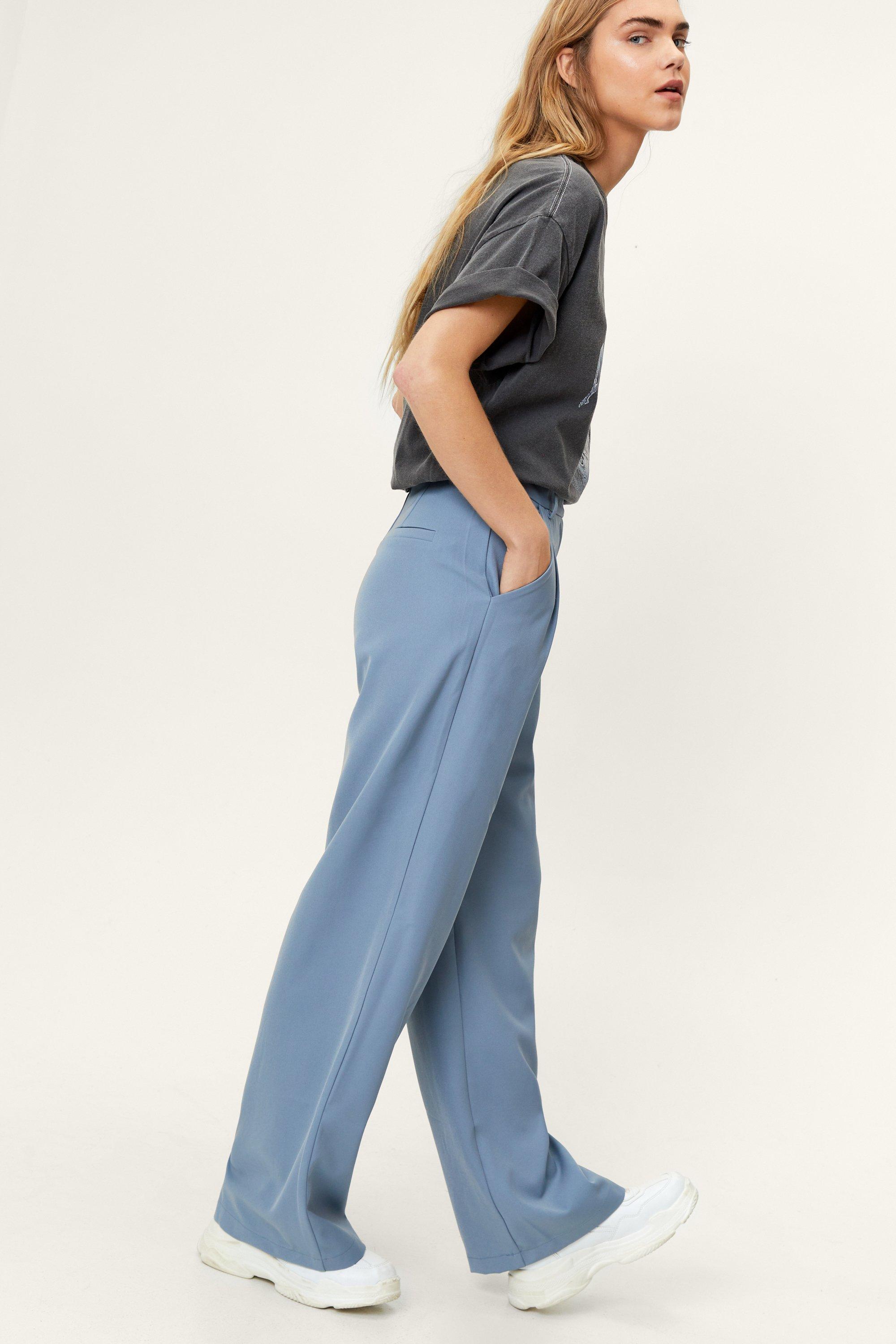 Super cliquez sur Poids Lourd En Polycoton Pantalon Bleu Marine-Taille 30"/76 Cm Taille 